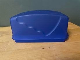 Tupperware Trendy Botervloot blauw, Ophalen of Verzenden, Gebruikt, Blauw, Overige typen