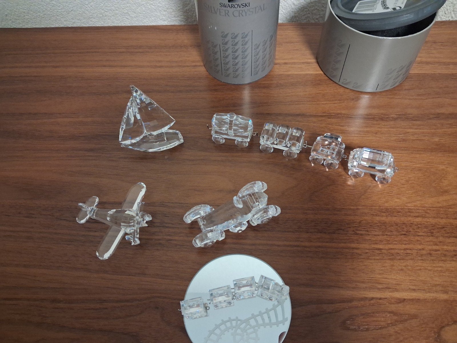 Swarovski Mini Kristallen Voertuigen Collectie, Verzamelen, Ophalen of Verzenden, Gebruikt, Figuurtje
