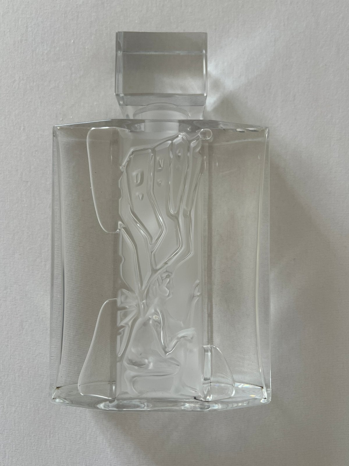 Lalique Kristallen Parfumflacon "Icare" (1999) -  Factice, Verzamelen, Ophalen of Verzenden, Zo goed als nieuw, Parfumfles