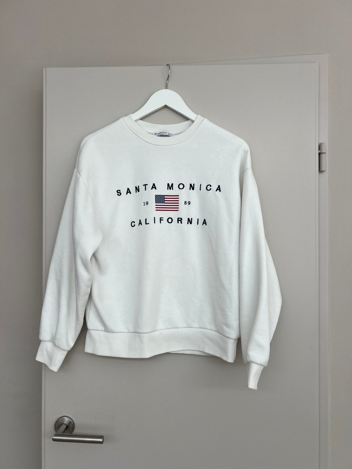Witte sweater Stradivarius, Verzenden, Zo goed als nieuw, Maat 34 (XS) of kleiner, Wit