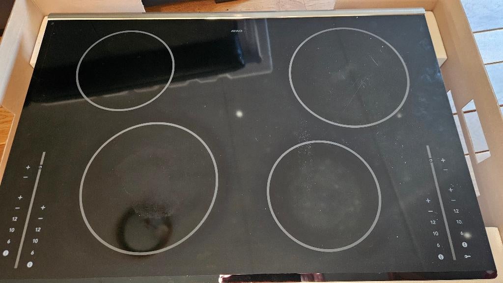 Inductie kookplaat, Ophalen, Gebruikt, 4 kookzones, Inbouw