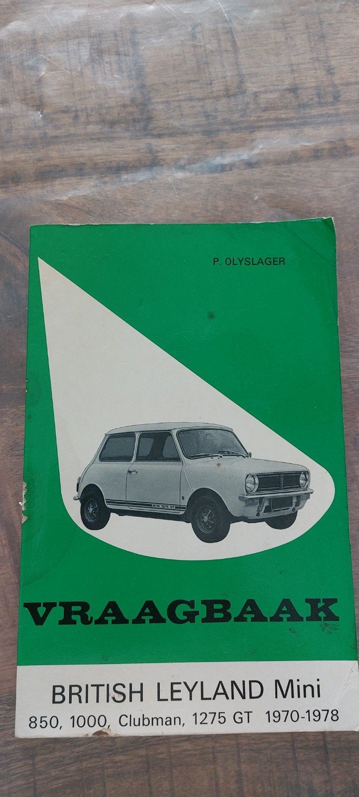 Vraagbaak British Leyland Mini 1970-1978, Ophalen of Verzenden