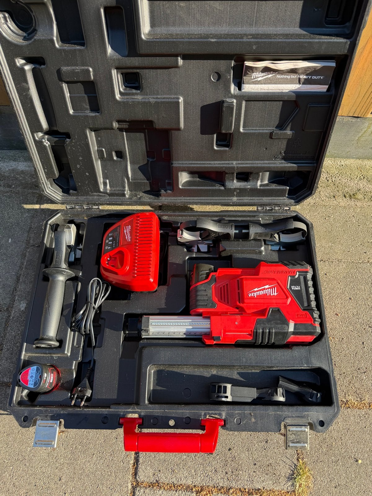 Milwaukee M12 DE stofafzuiger nieuw met 2 accu's en lader, Ophalen, Nieuw, Overige typen, Milwaukee