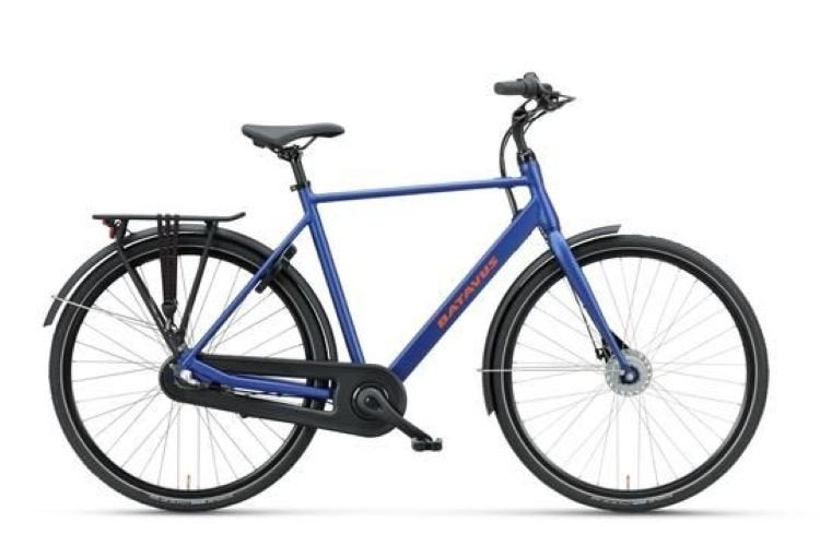 BATAVUS Fonk 3 H57 Heren Blauw Mat 57cm, Fietsen en Brommers, Ophalen, -, -, Versnellingen