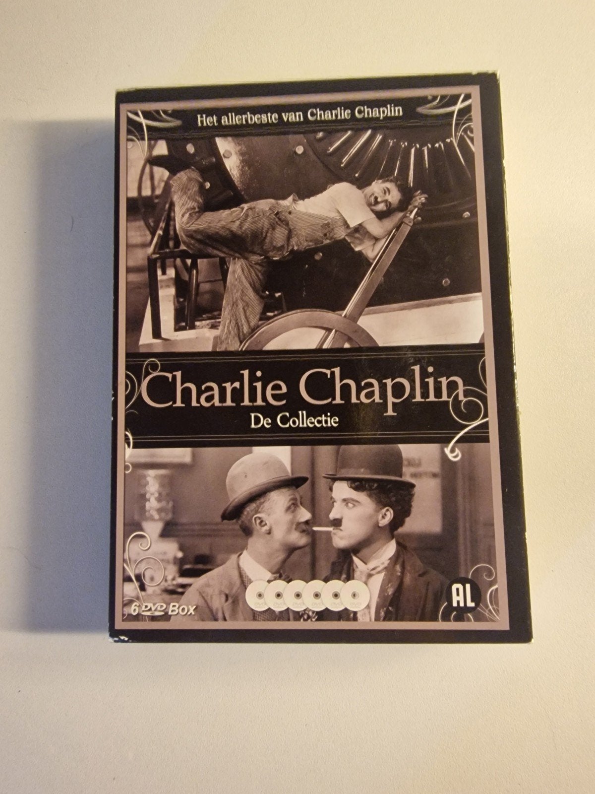 Charlie Chaplin Collectie DVD Box, Alle leeftijden, Ophalen of Verzenden, Zo goed als nieuw