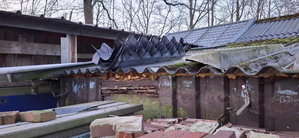 5 meter kunststof nokken, Kunststof, Gebruikt, Zwart, Overige typen