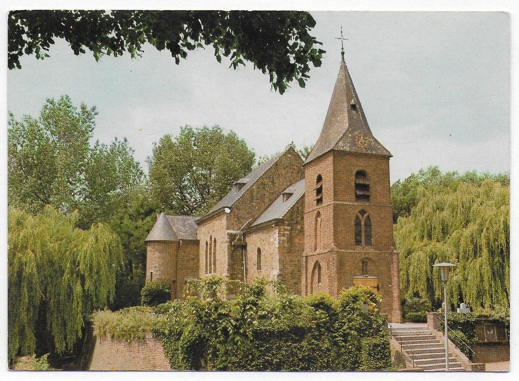 Swalmen Kerkje Asselt Gelopen Ansichtkaart ( B4280 ), Ophalen of Verzenden, 1980 tot heden, Gelopen