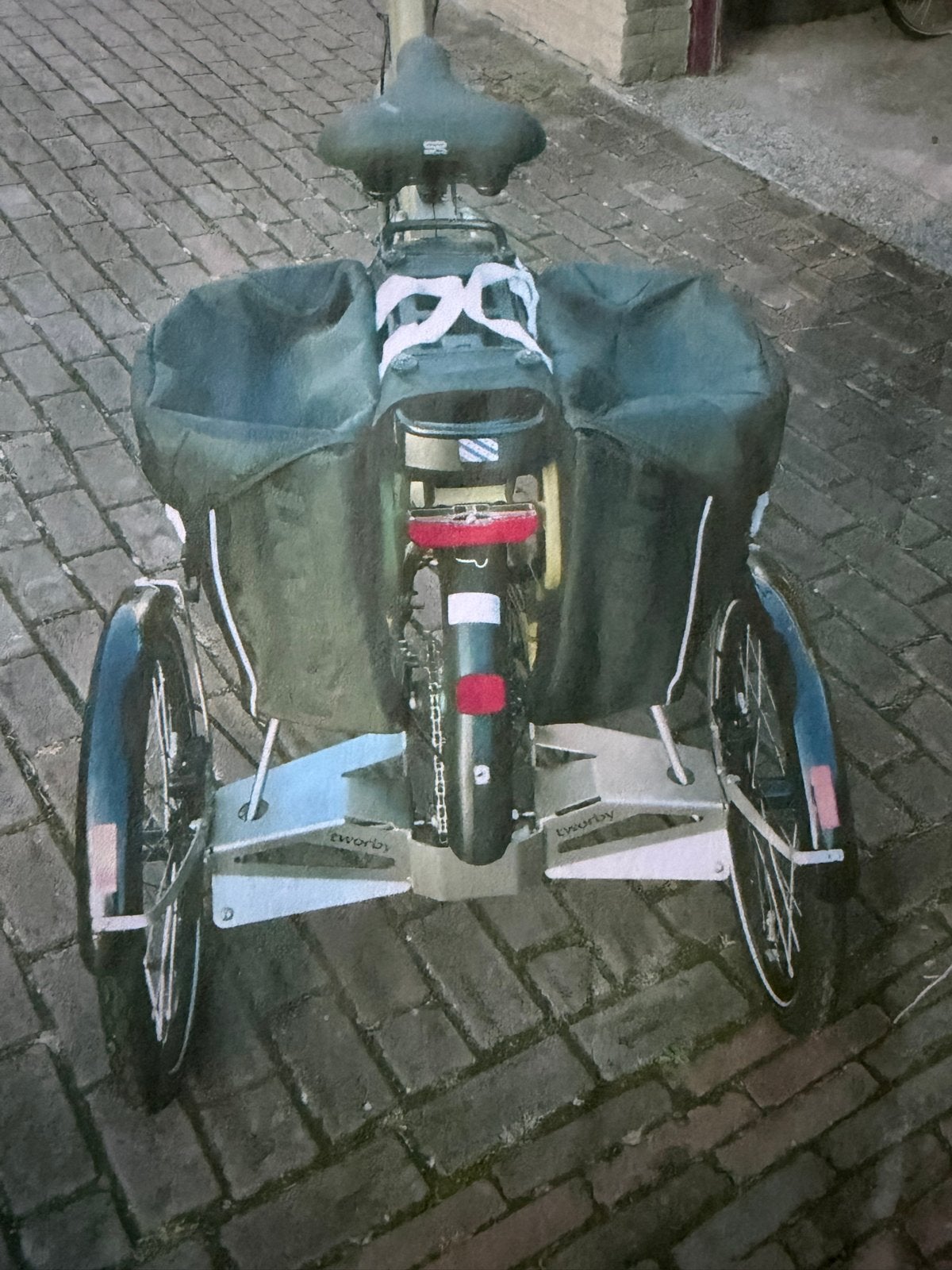 Tworby driewieler ombouwset achterkant, Ophalen of Verzenden, Gebruikt, Overige typen, Aluminium