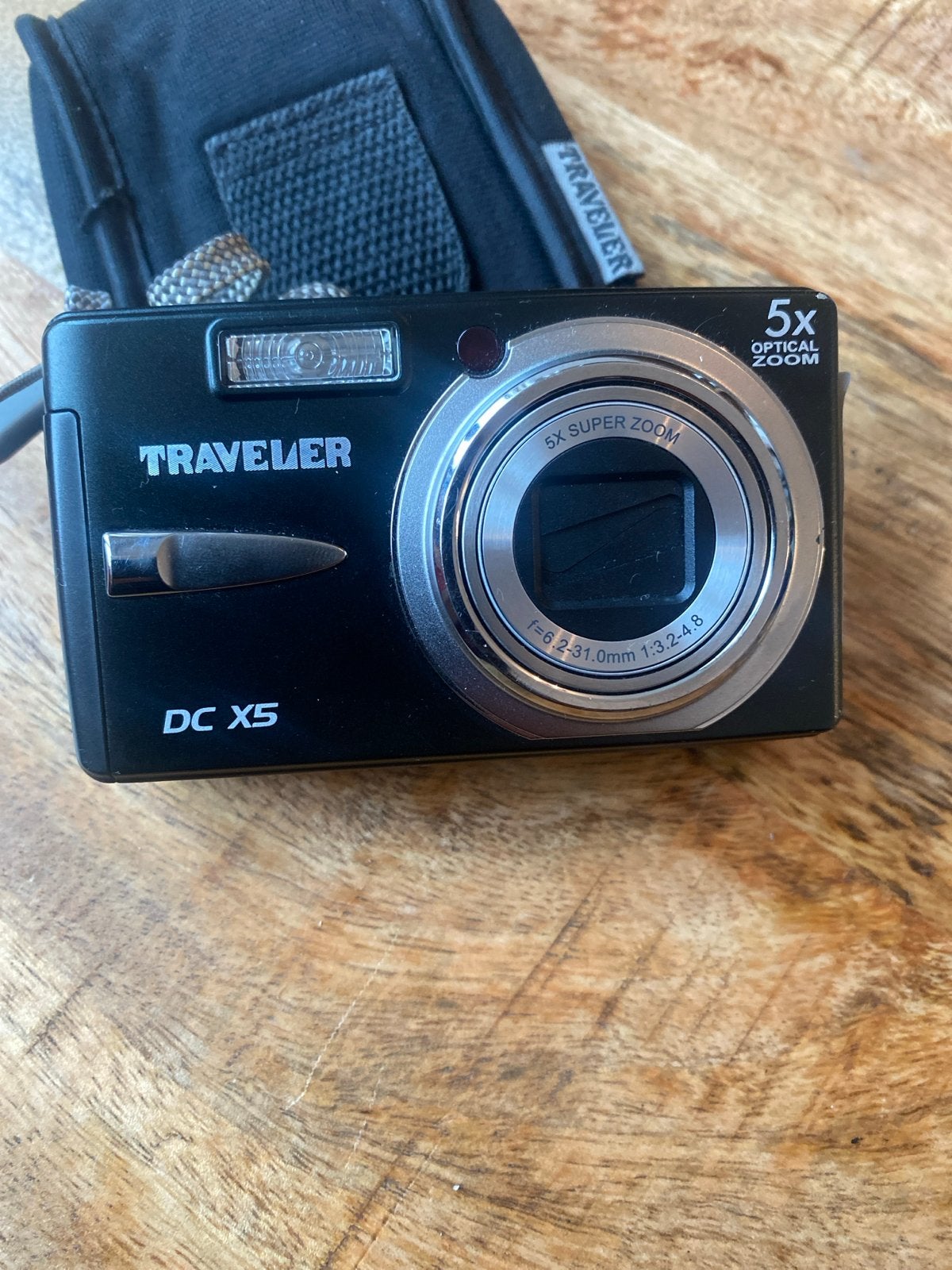 Traveler DC X5 Compactcamera met 5x optische zoom, Gebruikt, Ophalen of Verzenden, Compactcamera, 4 t/m 7 keer