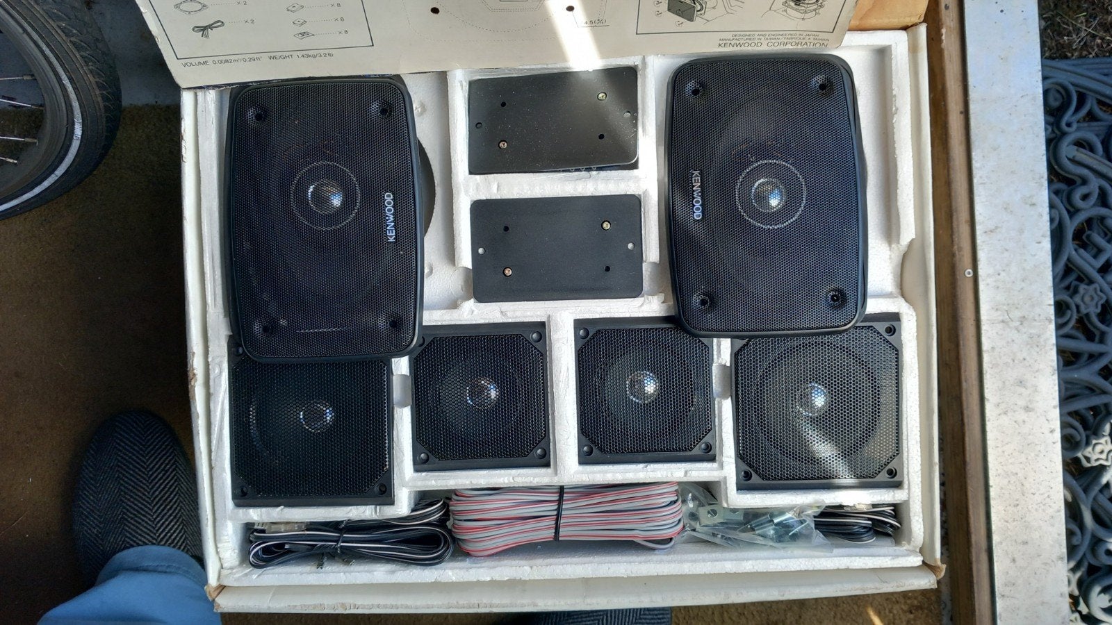 Auto radio en speakerset, Ophalen, Nieuw
