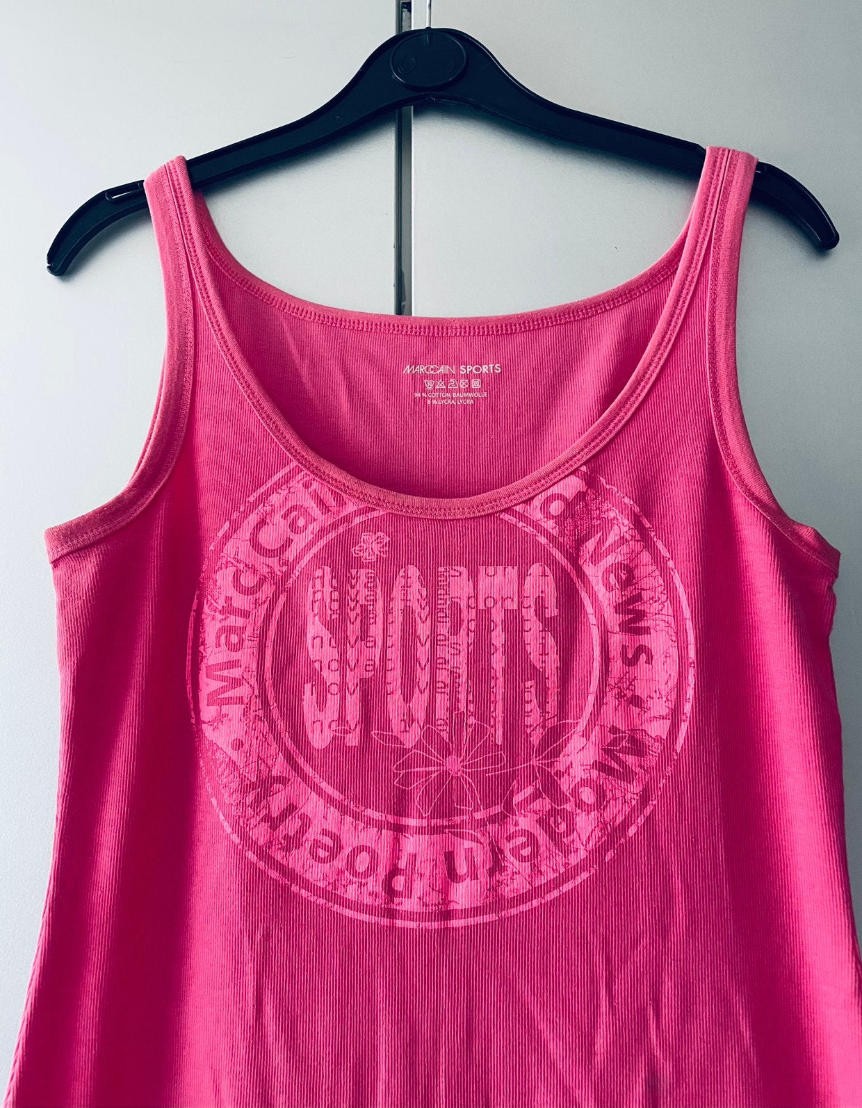 Marccain Sports: Lang Shirt, Maat 38/40 (M), Verzenden, Zo goed als nieuw, Roze