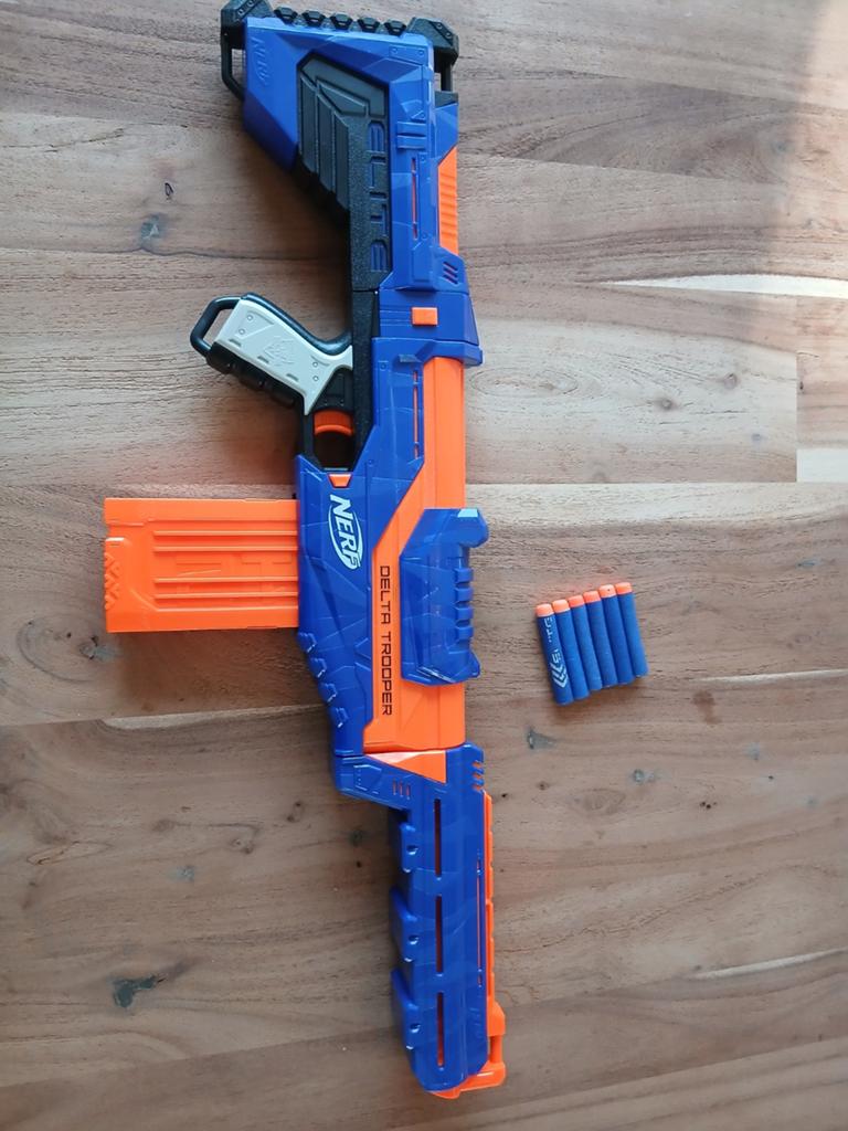 NERF N-Strike Elite Delta Trooper., Kinderen en Baby's, Speelgoed | Buiten | Actiespeelgoed, Ophalen of Verzenden, Zo goed als nieuw