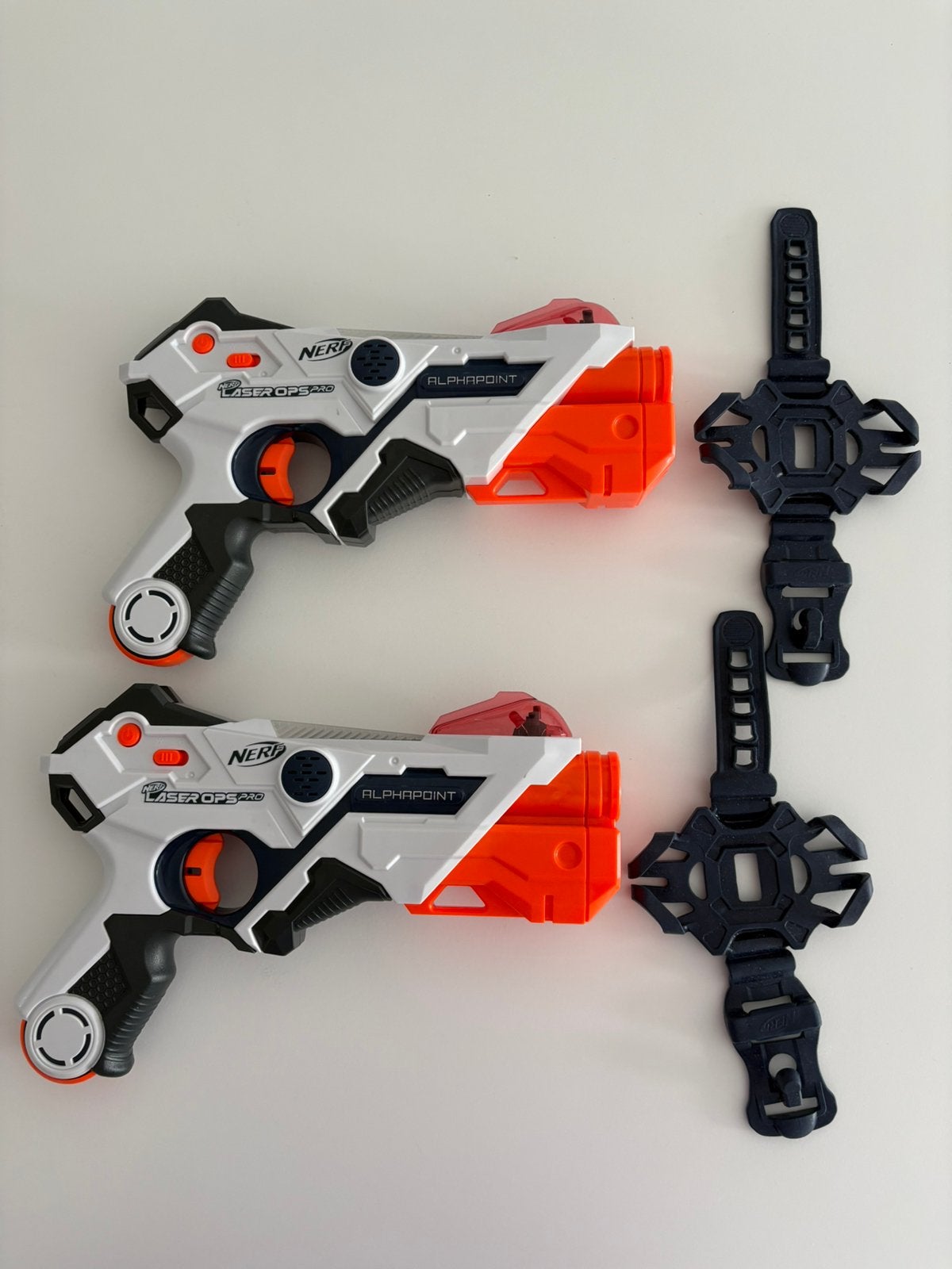 Nerf Laser Ops Alpfapoint two-pack, Ophalen of Verzenden, Zo goed als nieuw