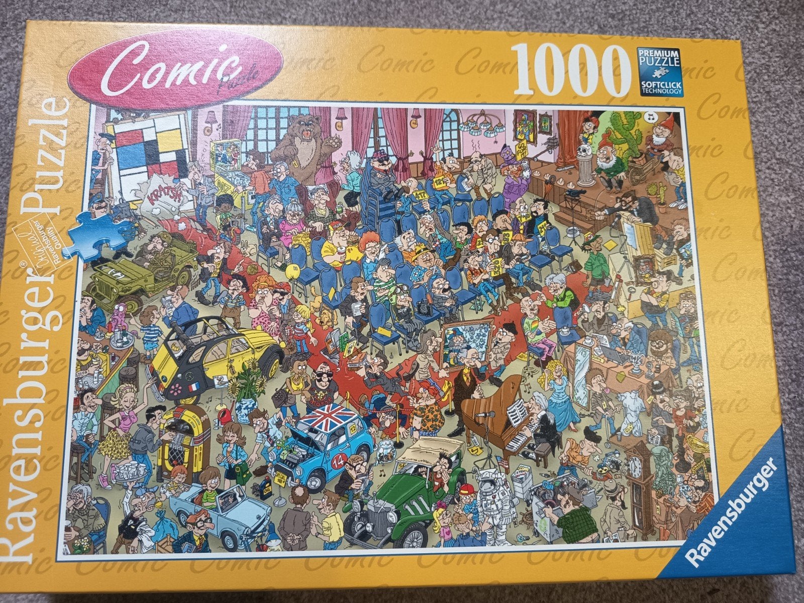 Ravensburger Comic Puzzle 1000 stukjes - Zo goed als nieuw, Ophalen of Verzenden
