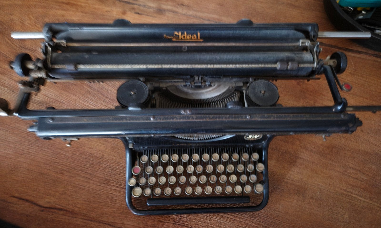 Typemachine, Ophalen, Gebruikt