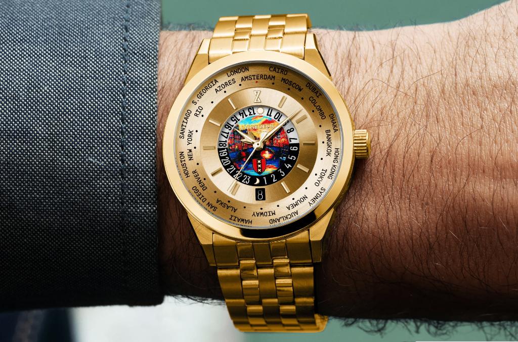 Jacob Zech Amsterdam Limited Edition t.w.v € 599 SEIKO!, Staal, Nieuw, Ophalen of Verzenden, Seiko