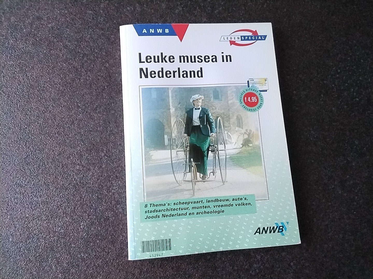 ANWB Leden Special: Leuke musea in Nederland (1995), Ophalen of Verzenden