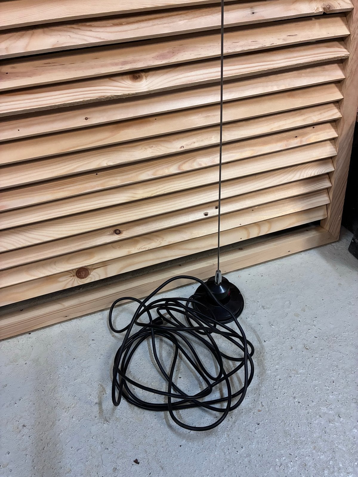 CB antenne met magnetische voet en lange aansluitkabel, Telecommunicatie, Ophalen of Verzenden, Zo goed als nieuw, Antenne