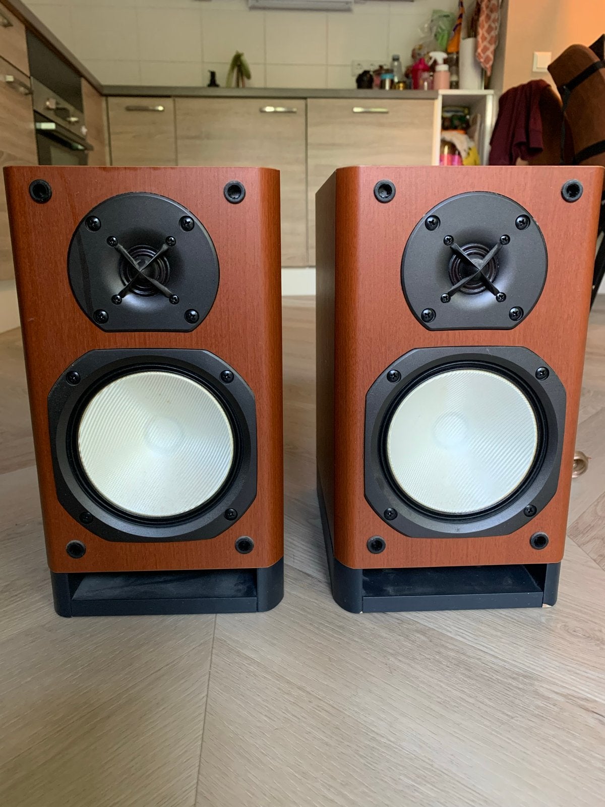Onkyo D-N9BX Boekenplank Luidsprekers, Audio, Tv en Foto, Luidsprekers, Ophalen, Gebruikt, Basreflex, Minder dan 60 watt