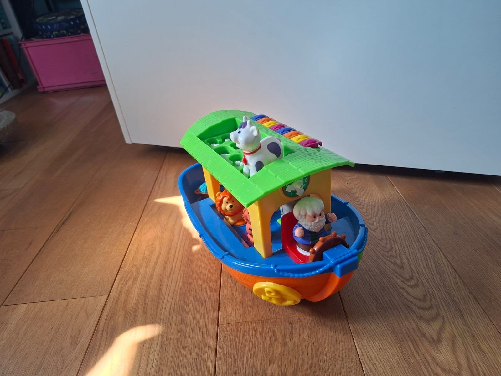 Fisher-Price Little People Voertuigen met Geluid, Kinderen en Baby's, Ophalen