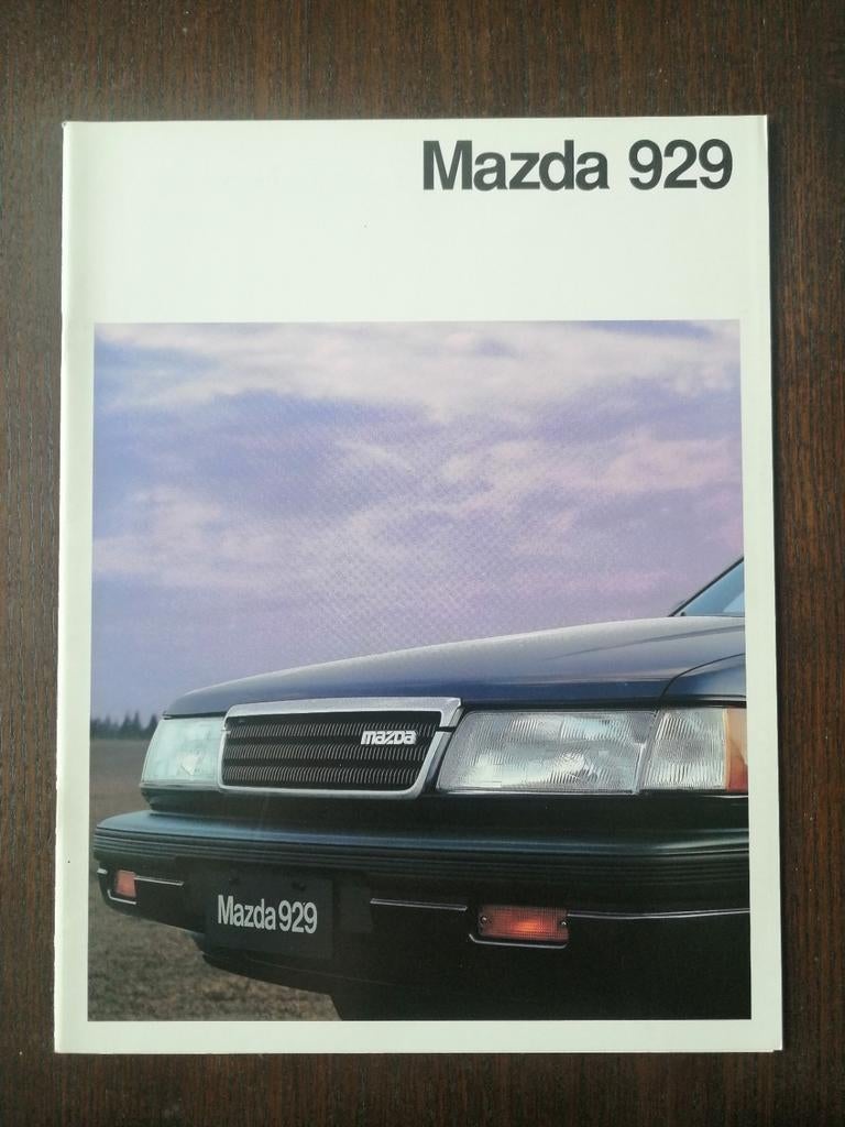 Mazda 929 Brochure, Verzenden, Zo goed als nieuw, Mazda, Mazda Motor Corporation
