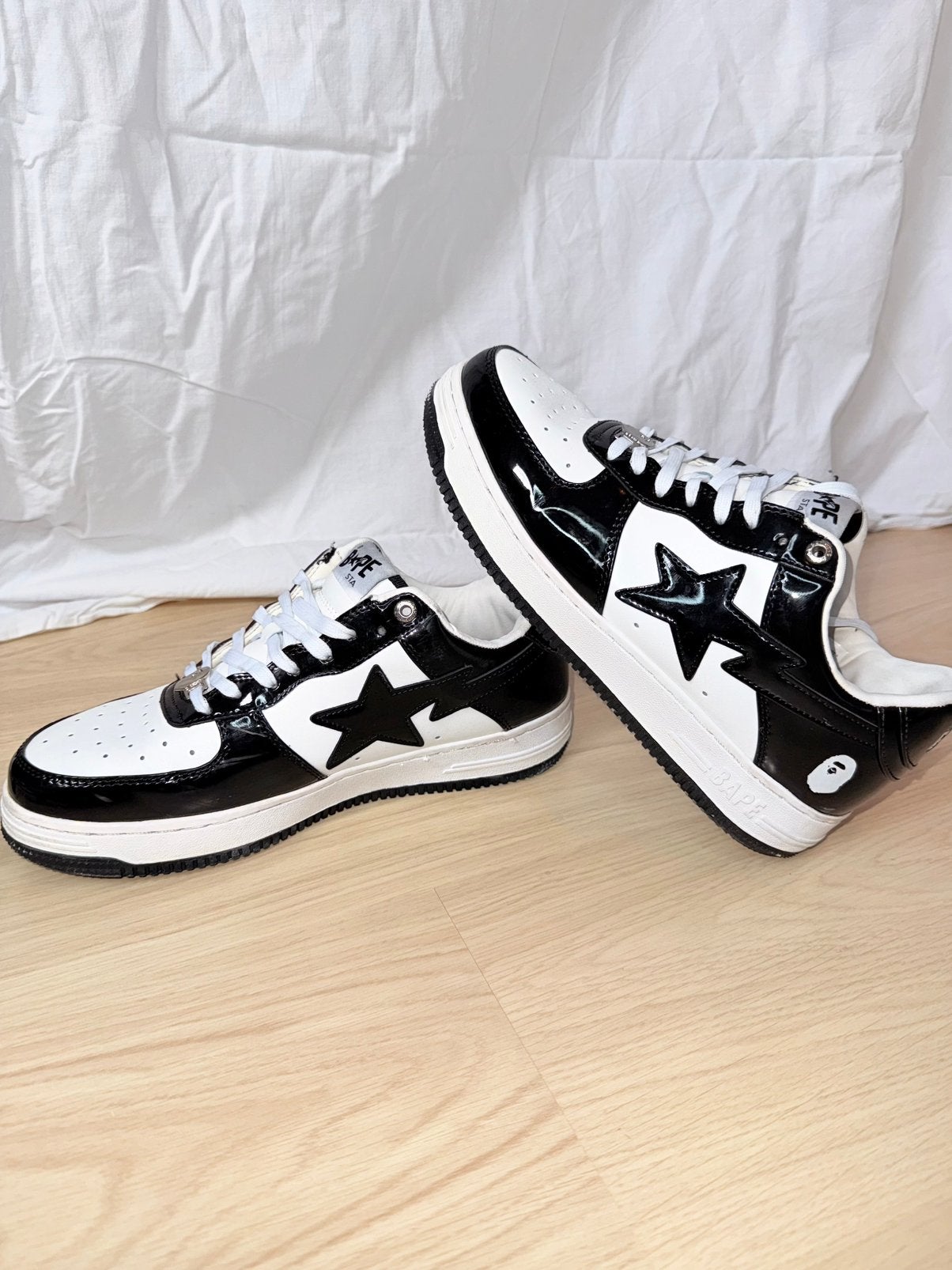 Bape schoenen, Verzenden, Zwart, Sneakers of Gympen, Zo goed als nieuw