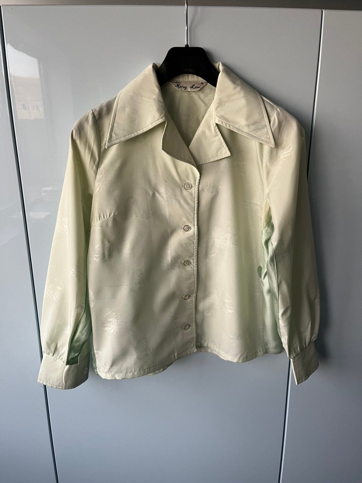 Mary Lou mint groen leuke details maat 40, Kleding | Dames, Ophalen of Verzenden, Zo goed als nieuw, Maat 38/40 (M), Groen