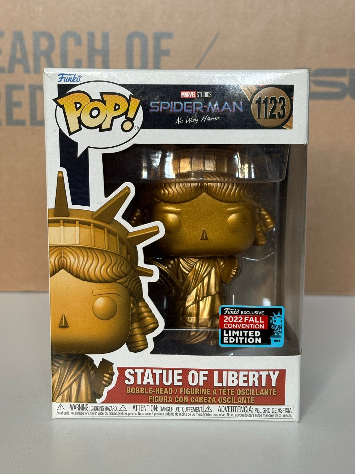 Funko Pop! Marvel Spider-Man: No Way Home Statue of Liberty, Ophalen of Verzenden, Nieuw