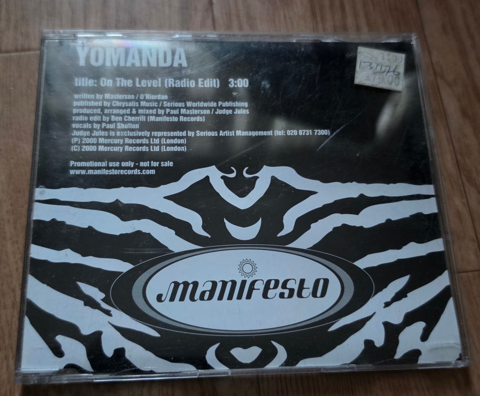 Yomanda - On The Level, Ophalen of Verzenden