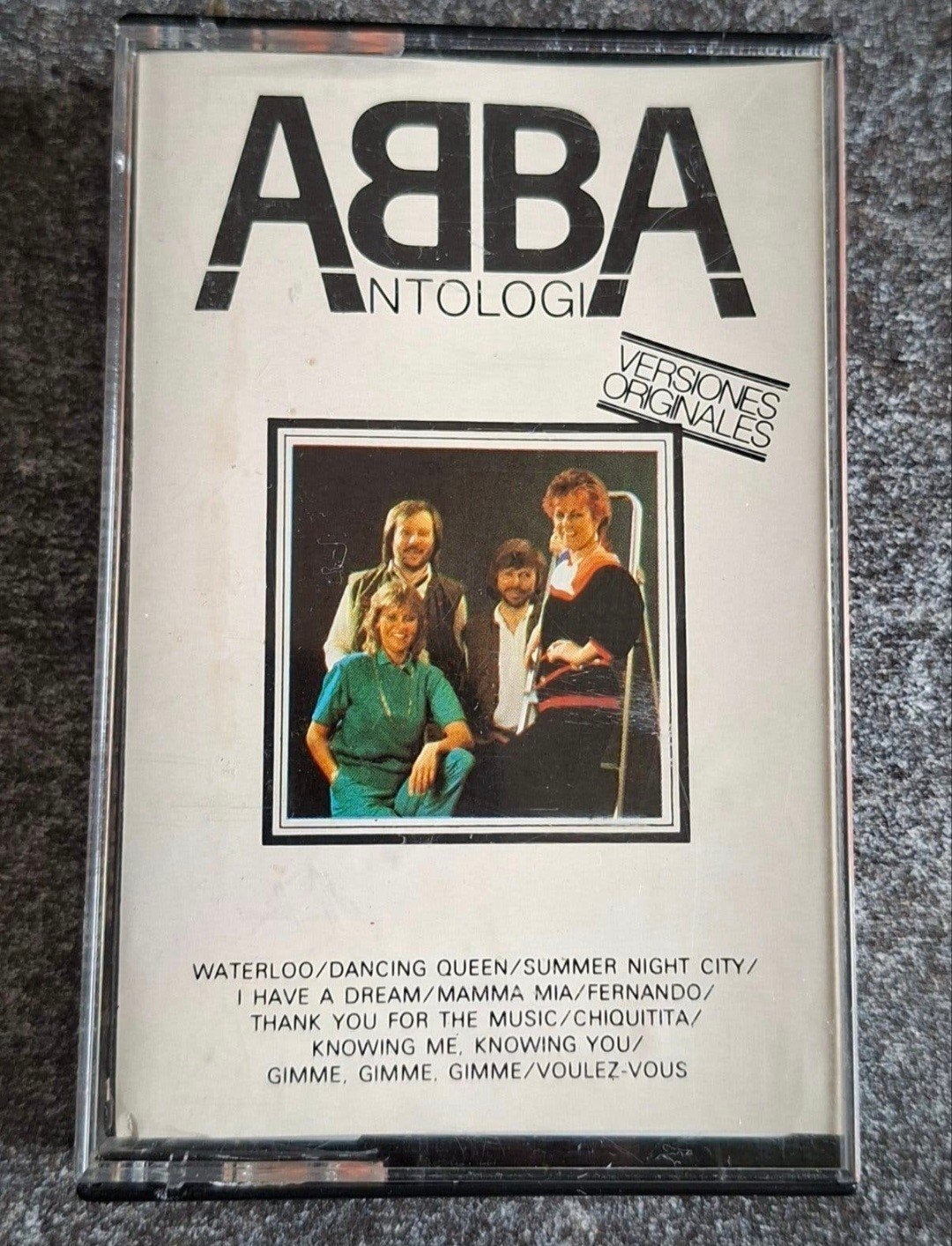 Cassettebandje ABBA- Antologi ( Spaanse verzamelcassette), Ophalen of Verzenden, Gebruikt, Pop, 1 bandje