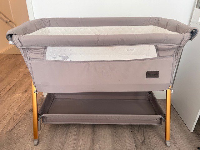 Co-sleeper -Baninni Co-Sleeper Elia Nomad, Ophalen, Zo goed als nieuw, Minder dan 140 cm, Matras