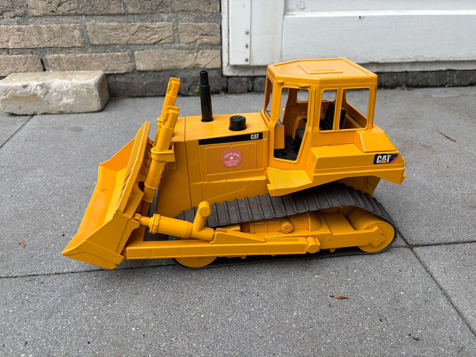 Bruder CAT bulldozer, Kinderen en Baby's, Speelgoed | Speelgoedvoertuigen, Ophalen of Verzenden, Gebruikt