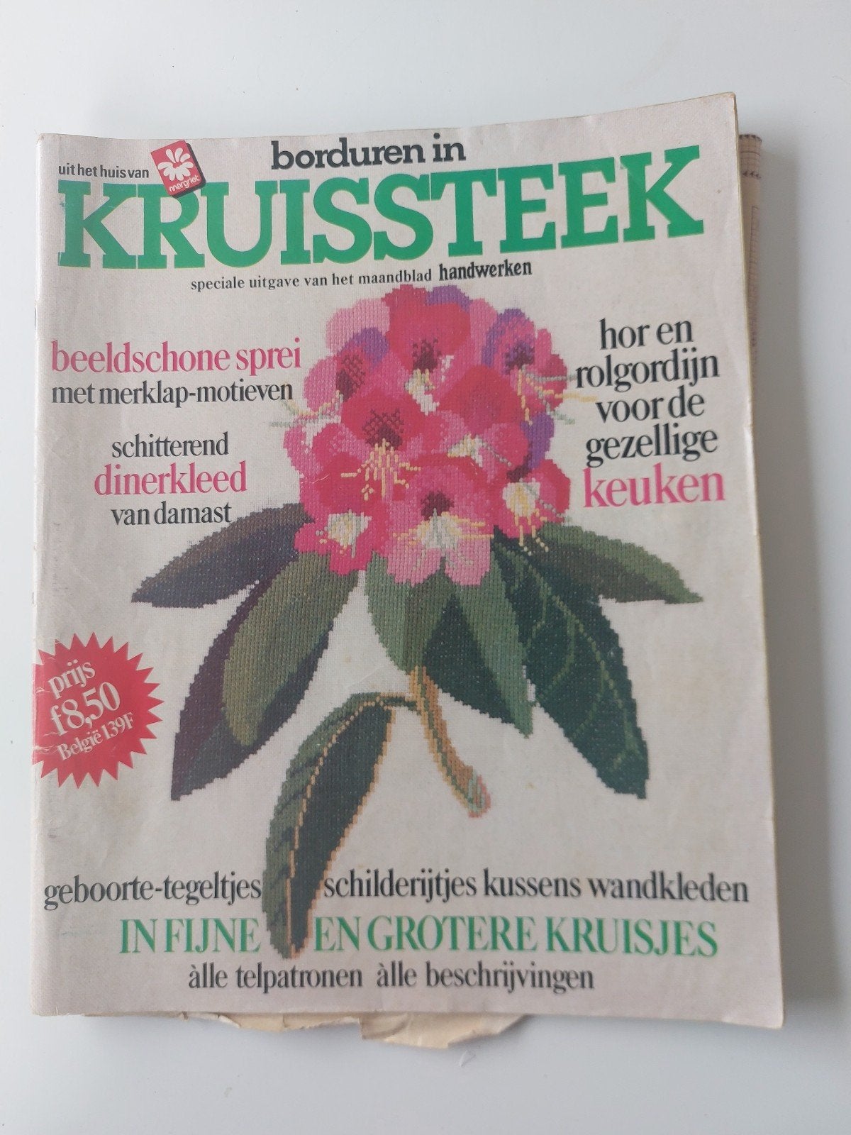 borduurtijdschriften van Ariadne en Margriet, Ophalen of Verzenden, Gebruikt, Patroon