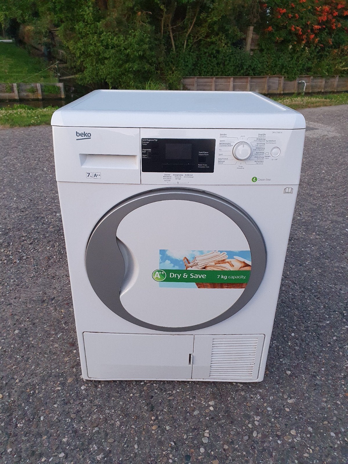 Beko warmtepomp condensdroger wasdroger Bezorging mogelijk, Witgoed en Apparatuur, Wasdrogers, 6 tot 8 kg, Anti-kreukfase, Ophalen of Verzenden