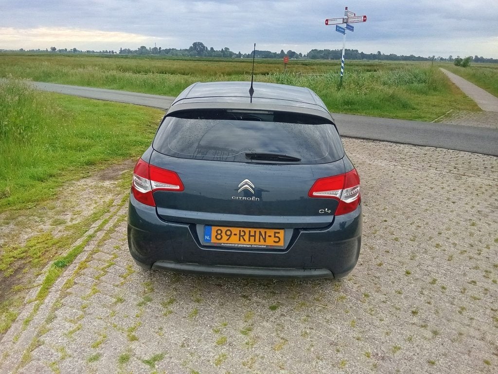 Citroën C4 1.6 VTI Berline 2011 Blauw, Voorwielaandrijving, 1550 kg, 4 cilinders, Blauw