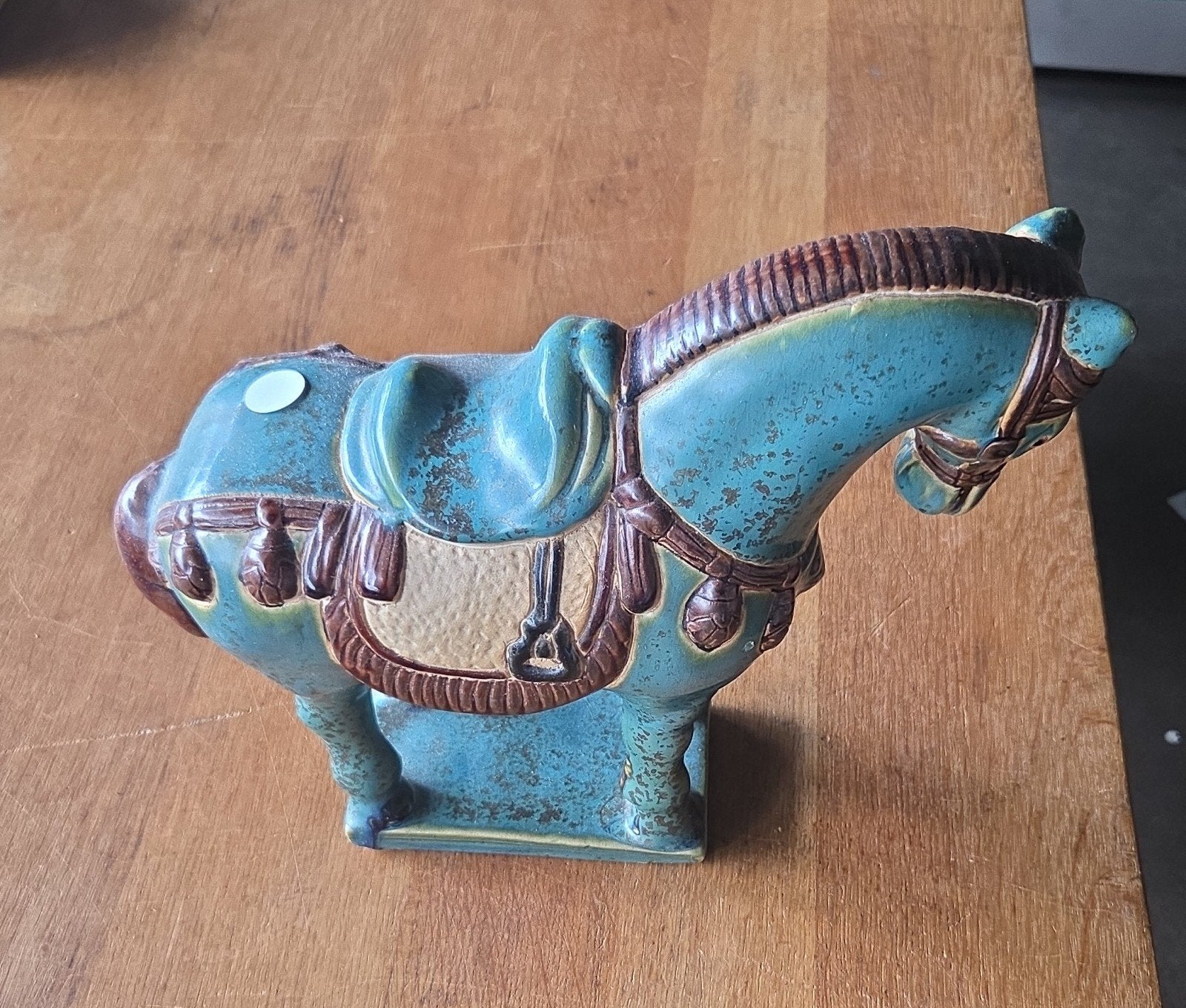 Vintage Tang stijl paard keramiek, Ophalen of Verzenden