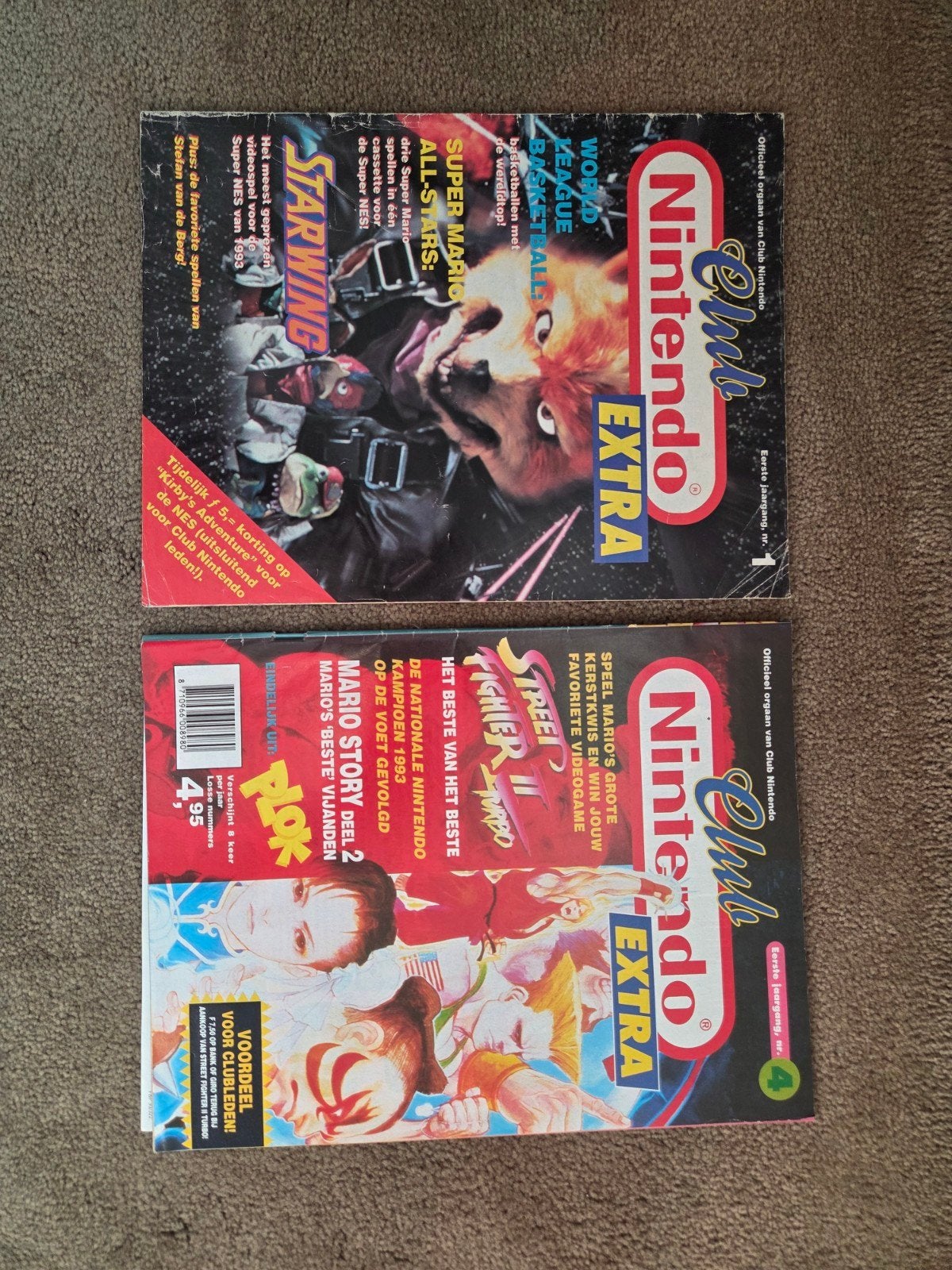 Nintendo Club Extra Magazine -  1 & 4 (Eerste Jaargang, Ophalen of Verzenden, Gebruikt, Overige genres