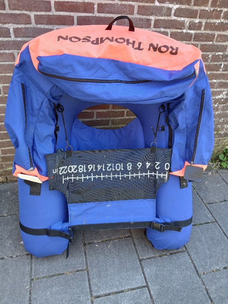 Bellyboat incl: pomp, flippers, Ophalen, Zo goed als nieuw