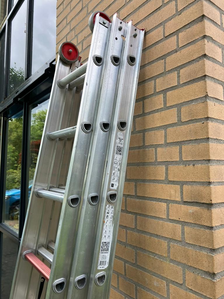 Altrax reformladder 3 x 9, Ophalen, Gebruikt, Ladder, Opvouwbaar of Inschuifbaar