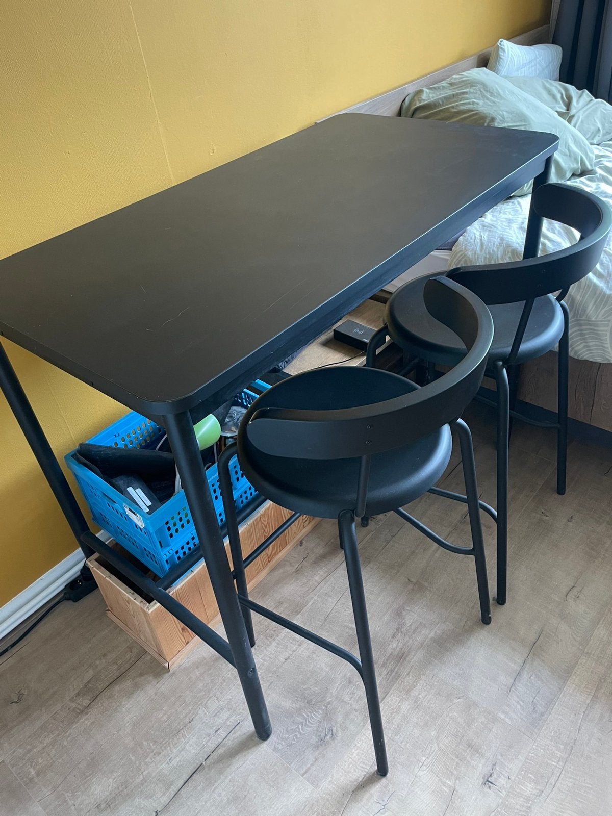 Ikea Tommaryd bar tafel / sta bureau, Huis en Inrichting, Tafels | Statafels, Ophalen, Gebruikt