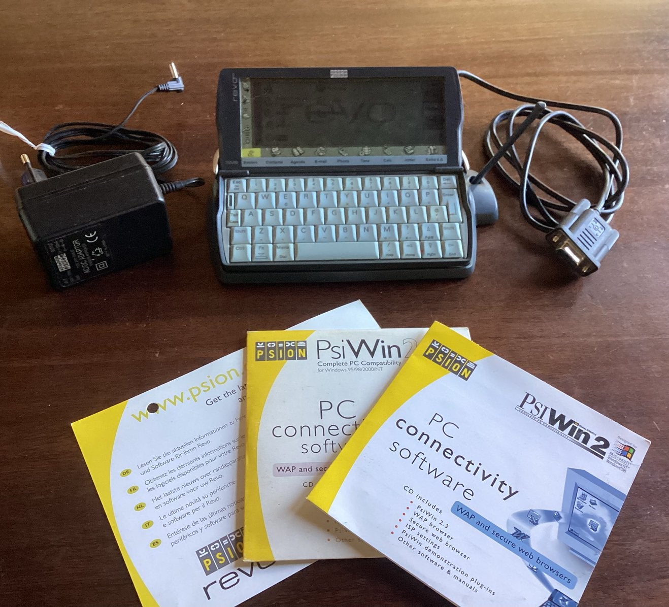 Psion Revo 16MB PDA met Originele Accessoires & PsiWin, Ophalen, Gebruikt, Overige merken