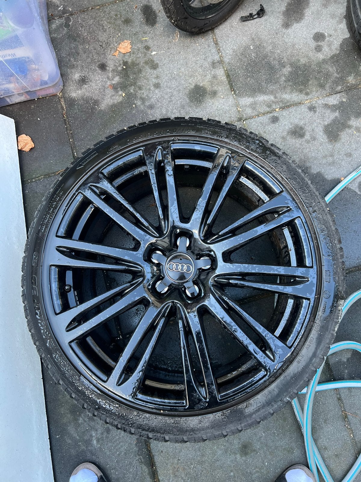 Audi 20 inch velgen met winterbanden 255/35R20, Auto diversen, Auto-accessoires, Ophalen, Gebruikt