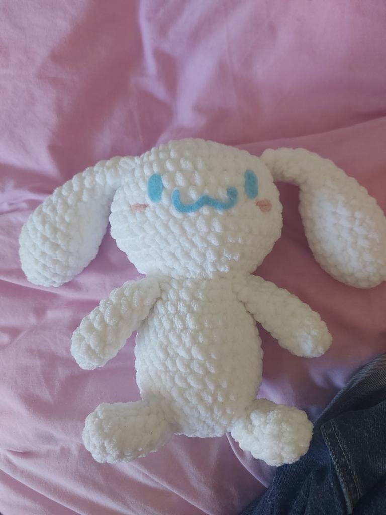 Gehaakte Cinnamoroll Sanrio Cute, Ophalen, Handgemaakt, Overige typen, Zo goed als nieuw