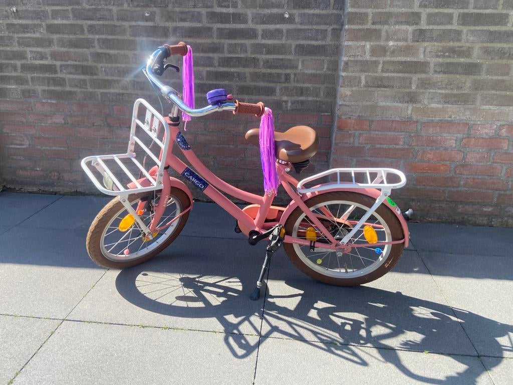 16 inch alpina meisjes fiets, Fietsen en Brommers, Fietsen | Meisjes, Ophalen of Verzenden, Zo goed als nieuw, 16 inch