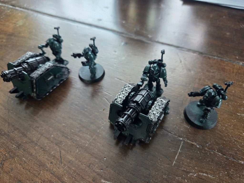 Rapier quad launcher battery, Met verf, Gebruikt, Figuurtje(s), Warhammer