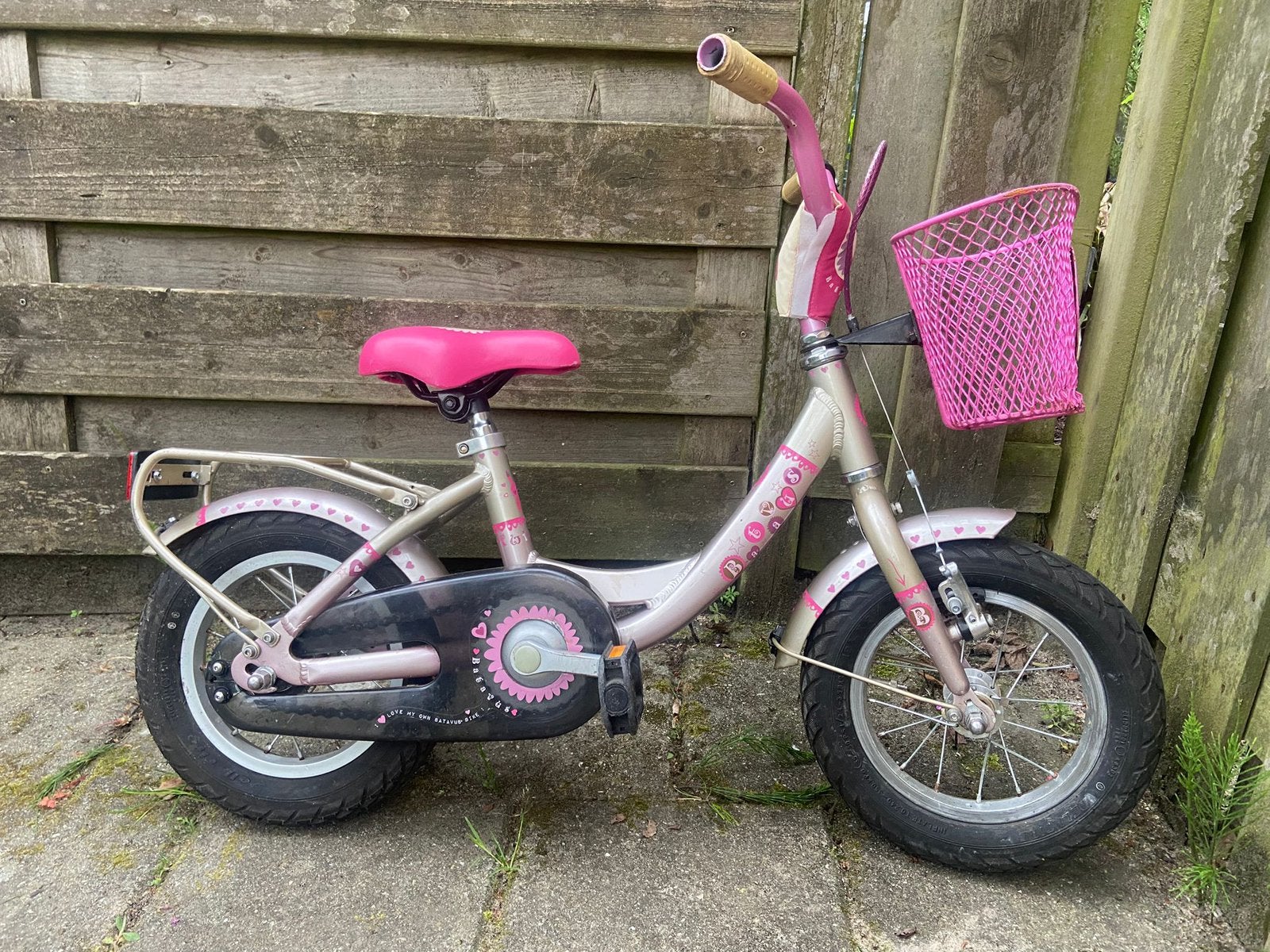 Kinderfiets batavus 12 inch, Fietsen en Brommers, Fietsen | Kinderfietsjes, Ophalen, Gebruikt, Terugtraprem, Minder dan 16 inch