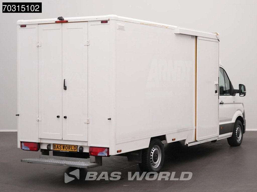 MAN TGE 3.100 Bakwagen Verkoopwagen Foodtruck Meubelbak Koff, Auto's, Stof, Gebruikt, Euro 6, 4 cilinders