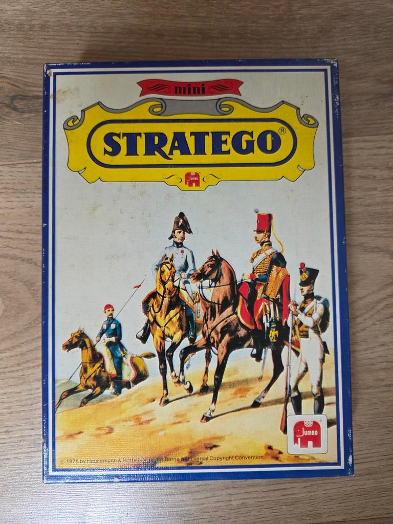 Bordspel Stratego reis pocket editie Jumbo, Een of twee spelers, Ophalen of Verzenden, Zo goed als nieuw, Jumbo