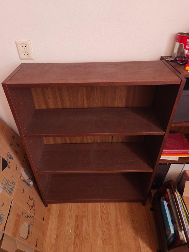 Ikea Billy Boekenkast - Bruin, Ophalen, Met plank(en), Gebruikt, 100 tot 150 cm