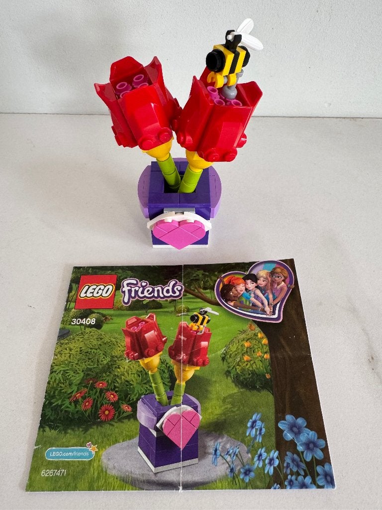 LEGO Friends Tulips 30408 COMPLEET, Lego, Ophalen of Verzenden, Zo goed als nieuw, Complete set